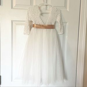 12-18 month flower girl dress